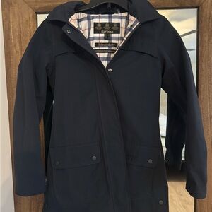 Barbour Almanac Women's Waterproof Jacket / Hood -Navy